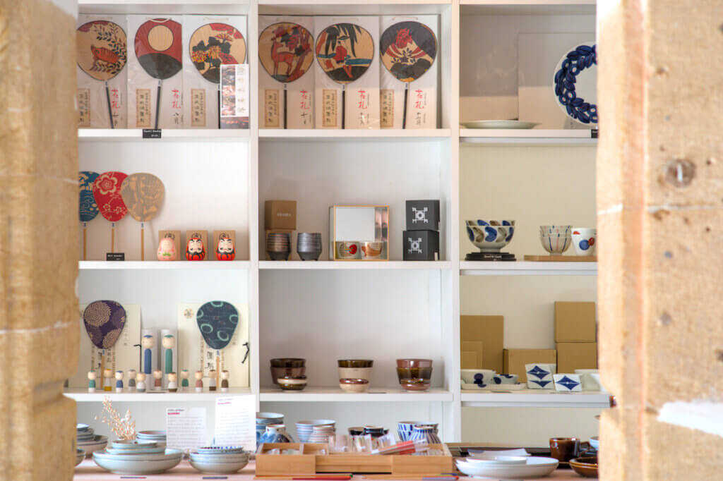 Artisanat japonais à la boutique Mono ni kokoro à Hauterive