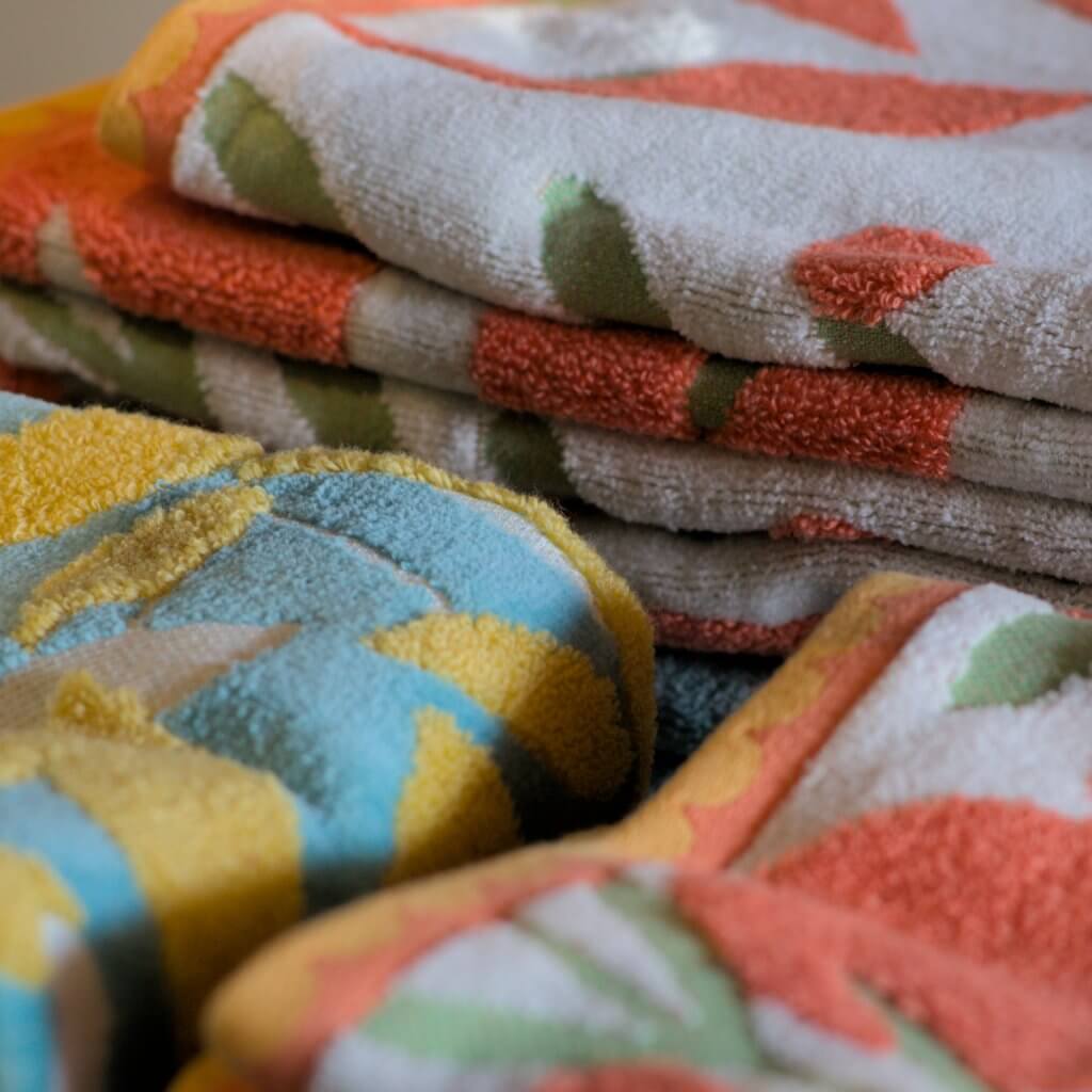 artisanat japonais linges de bain et visage