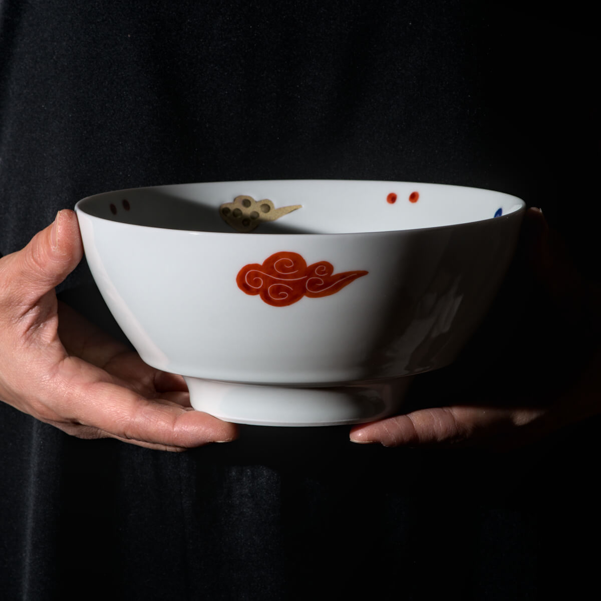 bol à ramen deux poissons rouge