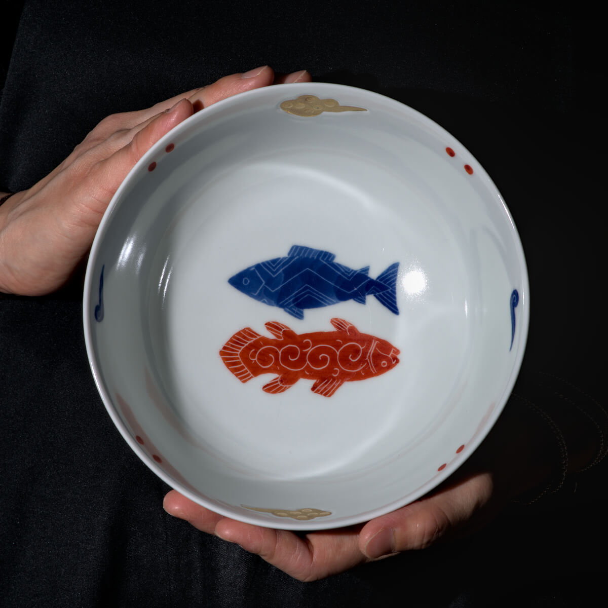 Bol à ramen Deux poissons rouge – Image 2