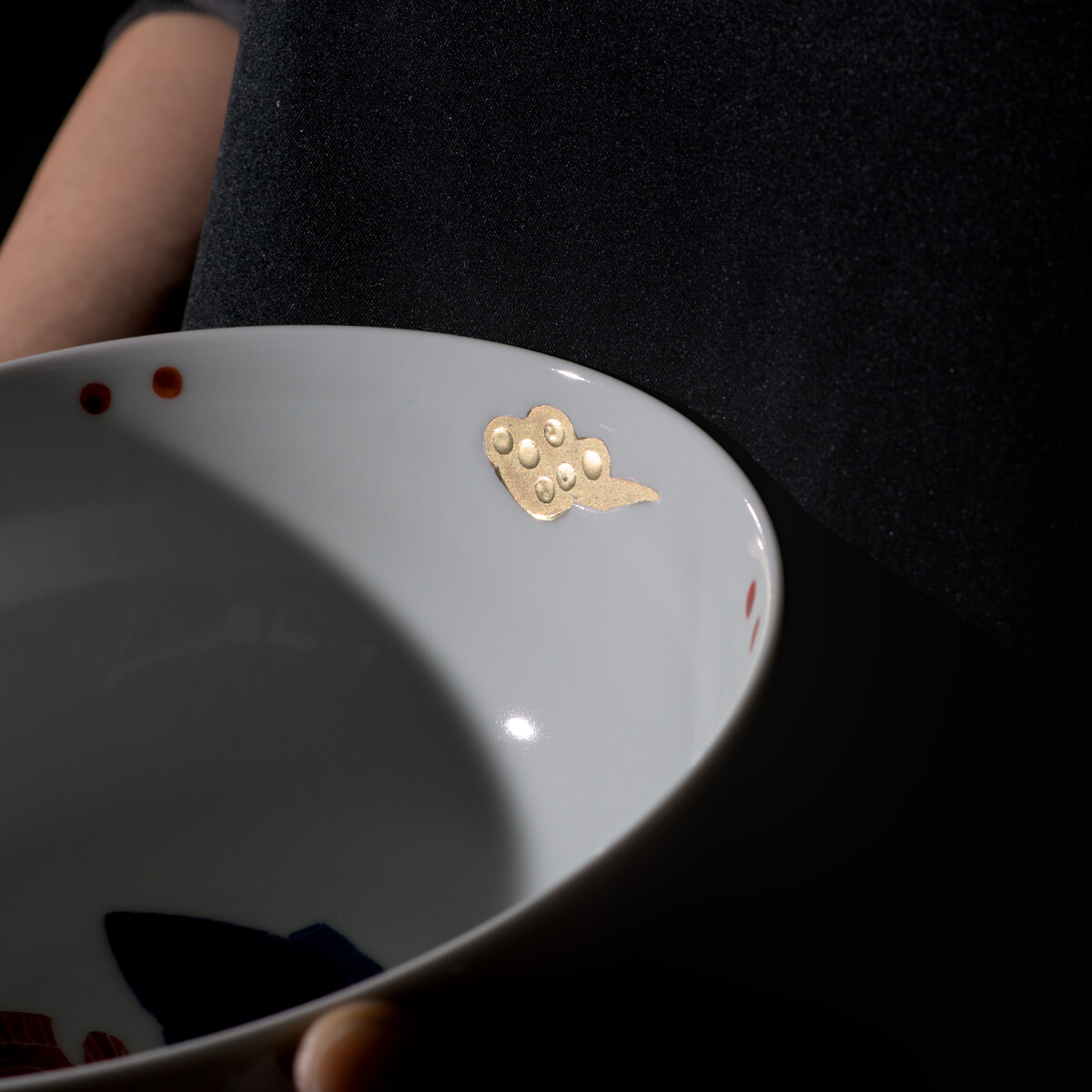 Bol à ramen Deux poissons rouge – Image 3